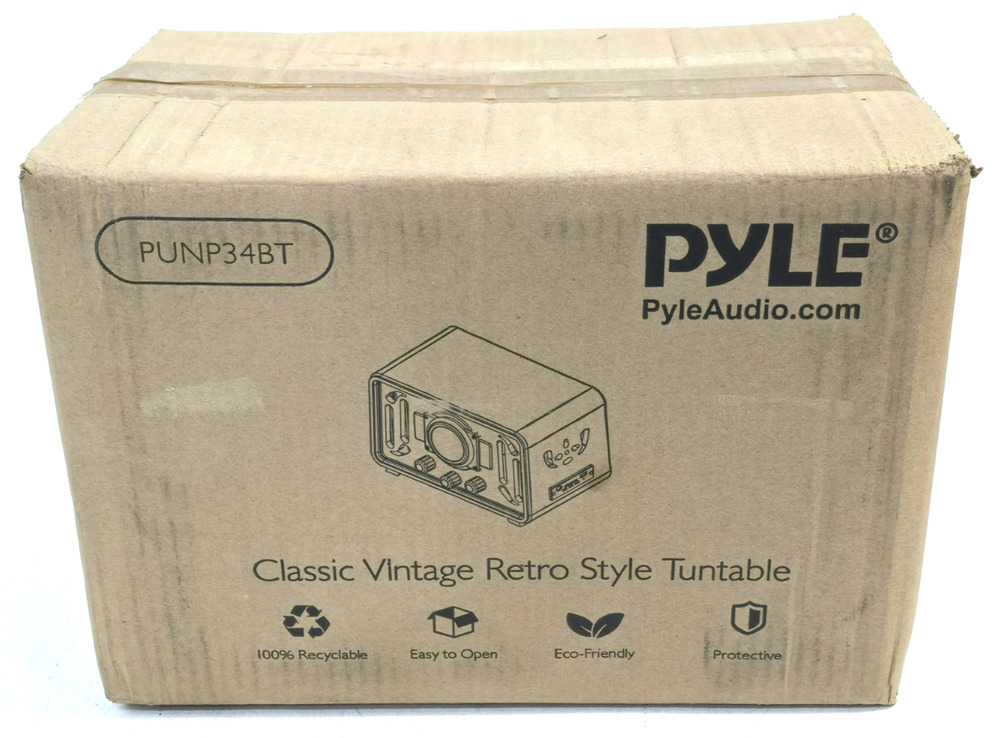 PYLE Retro AM / FM Bluetooth Radio #PUNP34BT NOS
